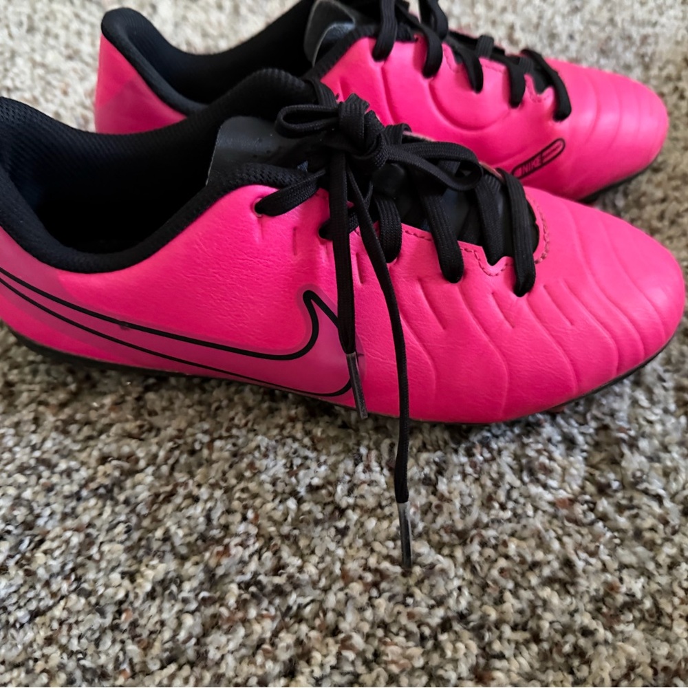 Nike Black and Gray cleats